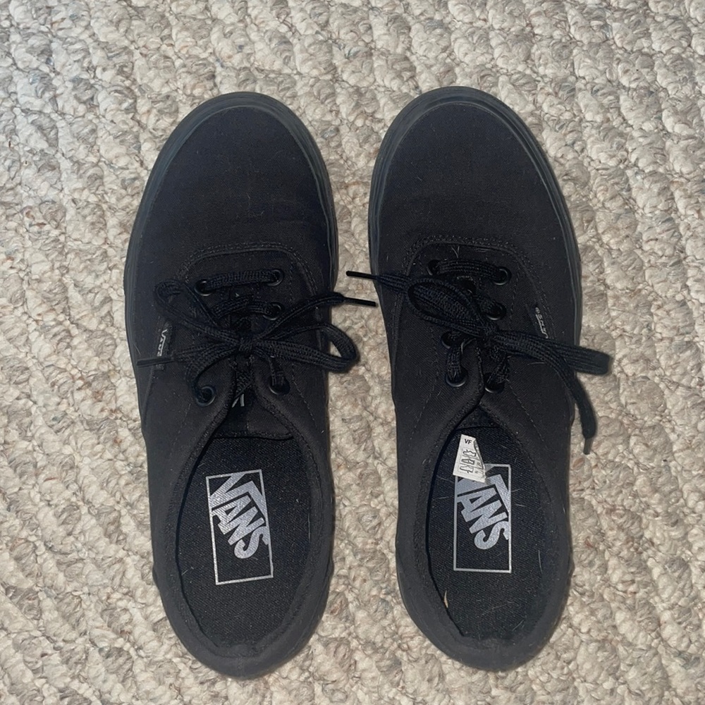 Like New Black Vans